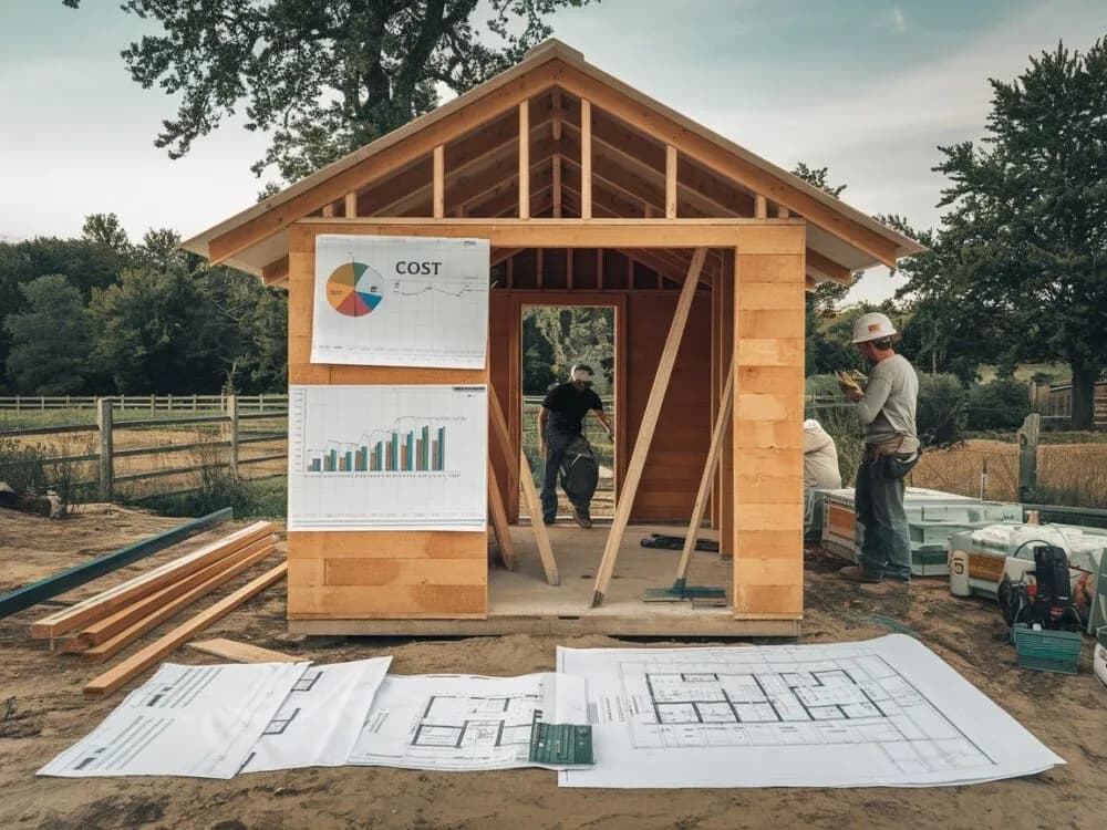 Budowa budynku gospodarczego 35m2: Koszt, formalności, jak oszczędzić?